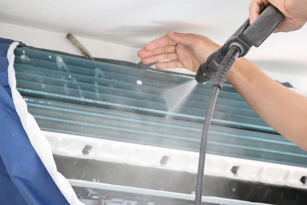 Cleaning tools and equipment used for AC coil servicing
